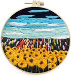 Stamped Embroidery Kits - Landscape