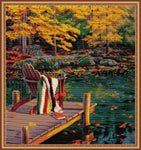 Stamped Cross Stitch Kits - Maple Lake