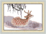 Stamped Cross Stitch Kits - Deer 22×16"
