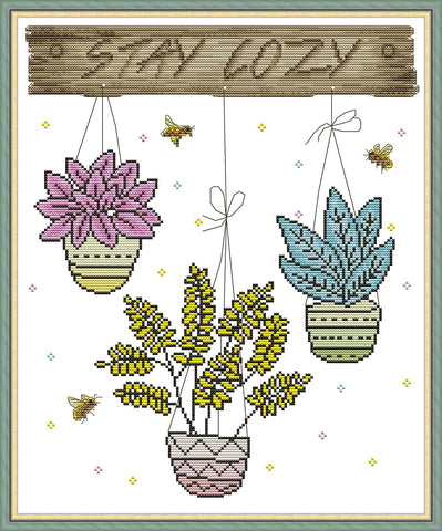 Stamped Cross Stitch Kits – Maydear-Crafts