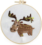 Stamped Embroidery Kits - Animals