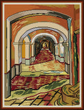 Stamped Cross Stitch Kits - Van Gogh Corridor in the Asylum