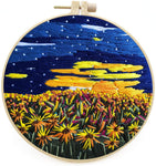 Stamped Embroidery Kits - Landscape