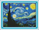 PDF Pattern - Van Gogh Starry Night