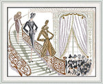 Stamped Cross Stitch Kits - Fashion Show 29.1×23.6"