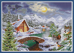 Stamped Cross Stitch Kits - Snow