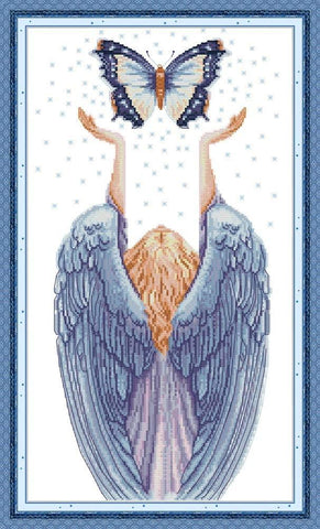 PDF Pattern - Angel and Butterfly