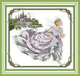 Stamped Cross Stitch Kits - Cinderella 29.5×27.6"
