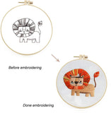 Stamped Embroidery Kits - Animals