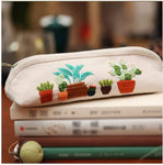 DIY Embroidery Kit - Pencil Case / Cosmetic Bag (2 Pairs)