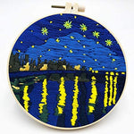 Stamped Embroidery Kits - Landscape