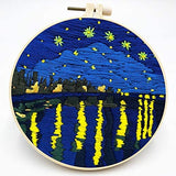 Stamped Embroidery Kits - Landscape