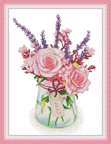 PDF Pattern - Vase Flower