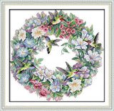 Stamped Cross Stitch Kits - Phalaenopsis 19×22"