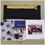 DIY Embroidery Kit - Pencil Case / Cosmetic Bag (2 Pairs)