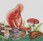 PDF Pattern - Red Squirrel