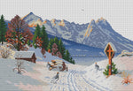 Stamped Cross Stitch Kits - Foraging 18.90×13.78" (14 ct)