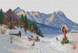 Stamped Cross Stitch Kits - Foraging 18.90×13.78" (14 ct)