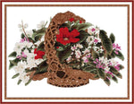 PDF Pattern - Rattan Flower Basket