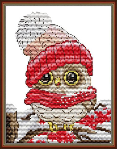 PDF Pattern - Owl with Hat