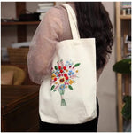 Purses DIY Embroidery Kits with pre-Printed Patterns (12 patterns)