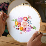 Bamboo Cross Stitch Embroidery Hoops (6pcs)