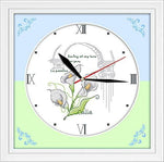 Stamped Cross Stitch Kits - Wall Clock (8 Designs)