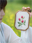 Maydear 3 Pack Embroidery Starter Kits with Pattern (5.9 x 4.3")