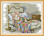 Stamped Cross Stitch Kits for Valentine's Day (9 Patterns)