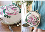 DIY Embroidery Coin Purse Kits (5 pairs)