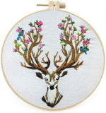 Stamped Embroidery Kits - Animals
