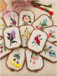 Maydear 3 Pack Embroidery Starter Kits with Pattern (5.9 x 4.3")