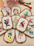 Maydear 3 Pack Embroidery Starter Kits with Pattern (5.9 x 4.3")