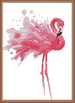 Stamped Cross Stitch Kits - Flamingo 45×56"