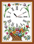 Stamped Cross Stitch Kits - Wall Clock (8 Designs)