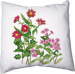 Throw Pillow Cover Stamped Cross Stitch Kits (3 Pairs)