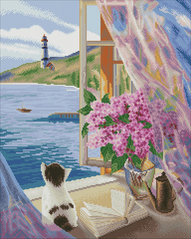 PDF Pattern - Sea View Outside the Window