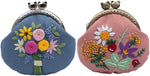 DIY Embroidery Coin Purse Kits (5 pairs)